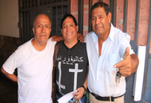 GRUPO CELESTE DE ANIVERSARIO y Pascualillo lo saluda