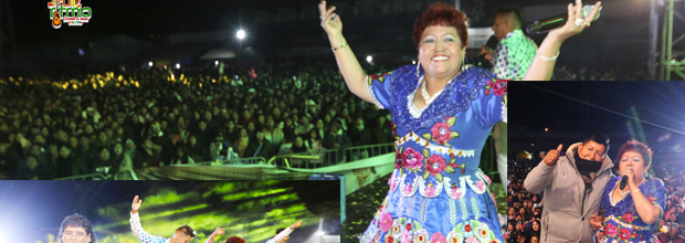 «Me voy gordita de tanto cariño», Flor Pileña en Arequipa