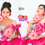 Nory Yu de Trujillo con su huayno con teclados