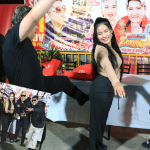 Hugo David le dio la patadita a Gladys Chiri