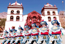 congreso de danzantes en Huancavelica