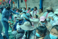Yarita Lizeth Yanarico llevó alegría a  chicas del penal de Lampa, Puno