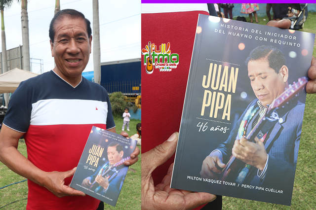 «El huayno con requinto nace en Lima», afirma el libro de Juan Pipa